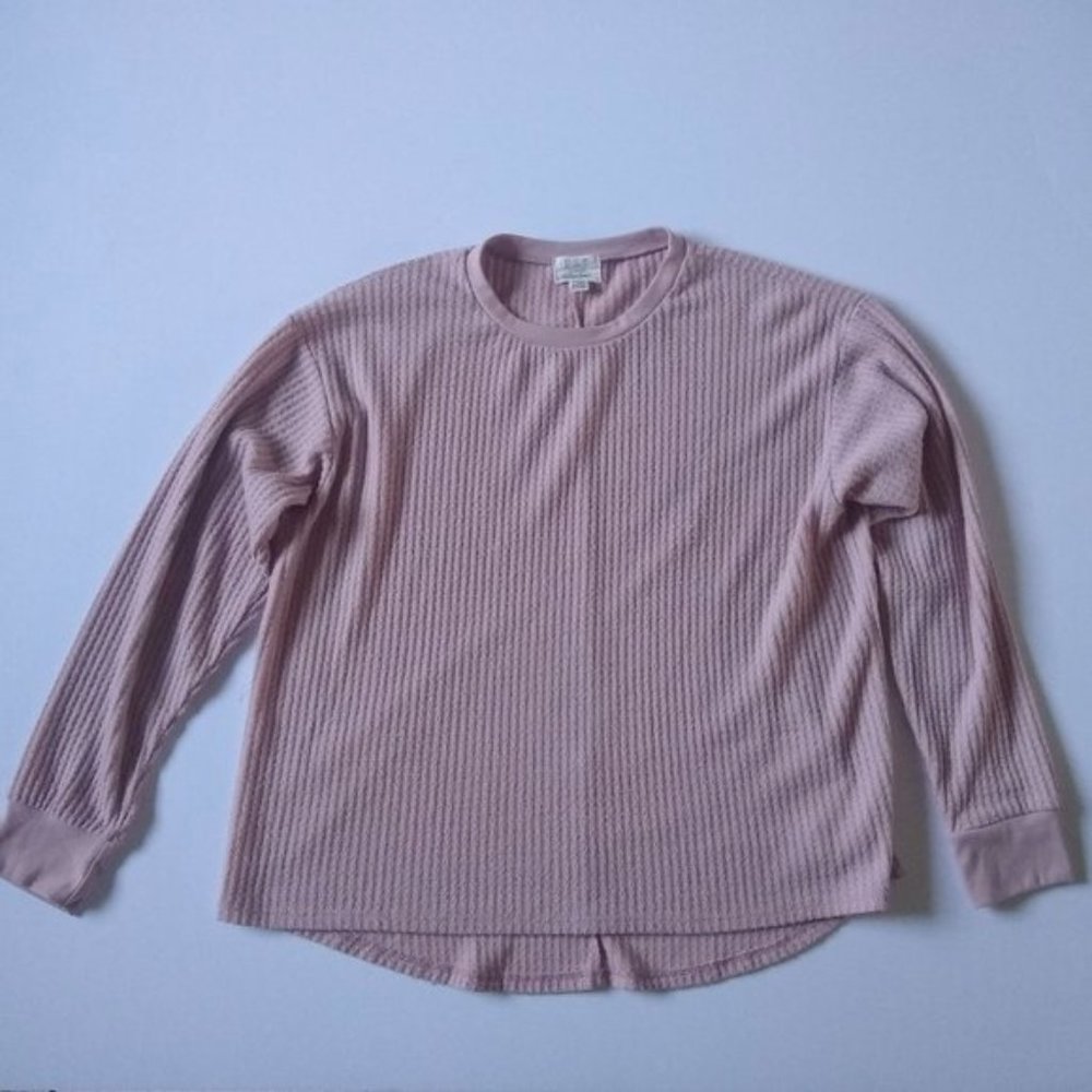 3/$20 Project Social T Light Pink Long-Sleeved Shirt sz L